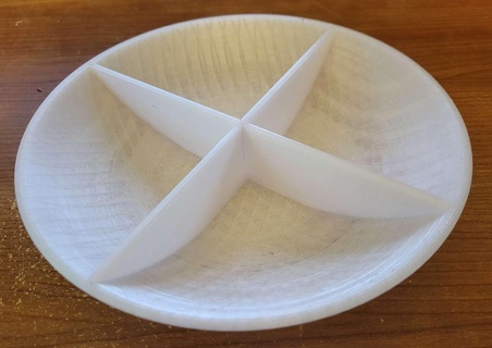 segmentado doce prato casa 3d print model - Mito3D