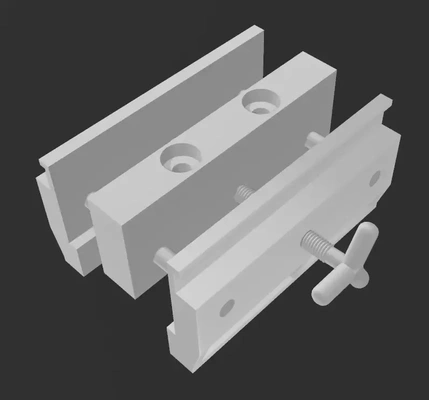 self centering jig sondaj delikler 3d modeller indir creality bulut 3d print model - Mito3D