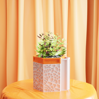 self watering planter Nature & Plants 3d print model - Mito3D