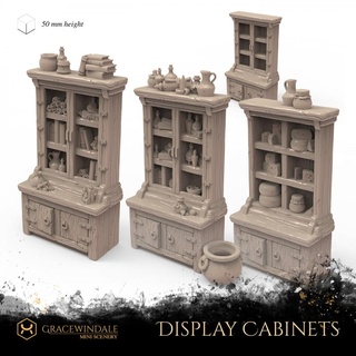 set display cabinets Others 3d print model - Mito3D