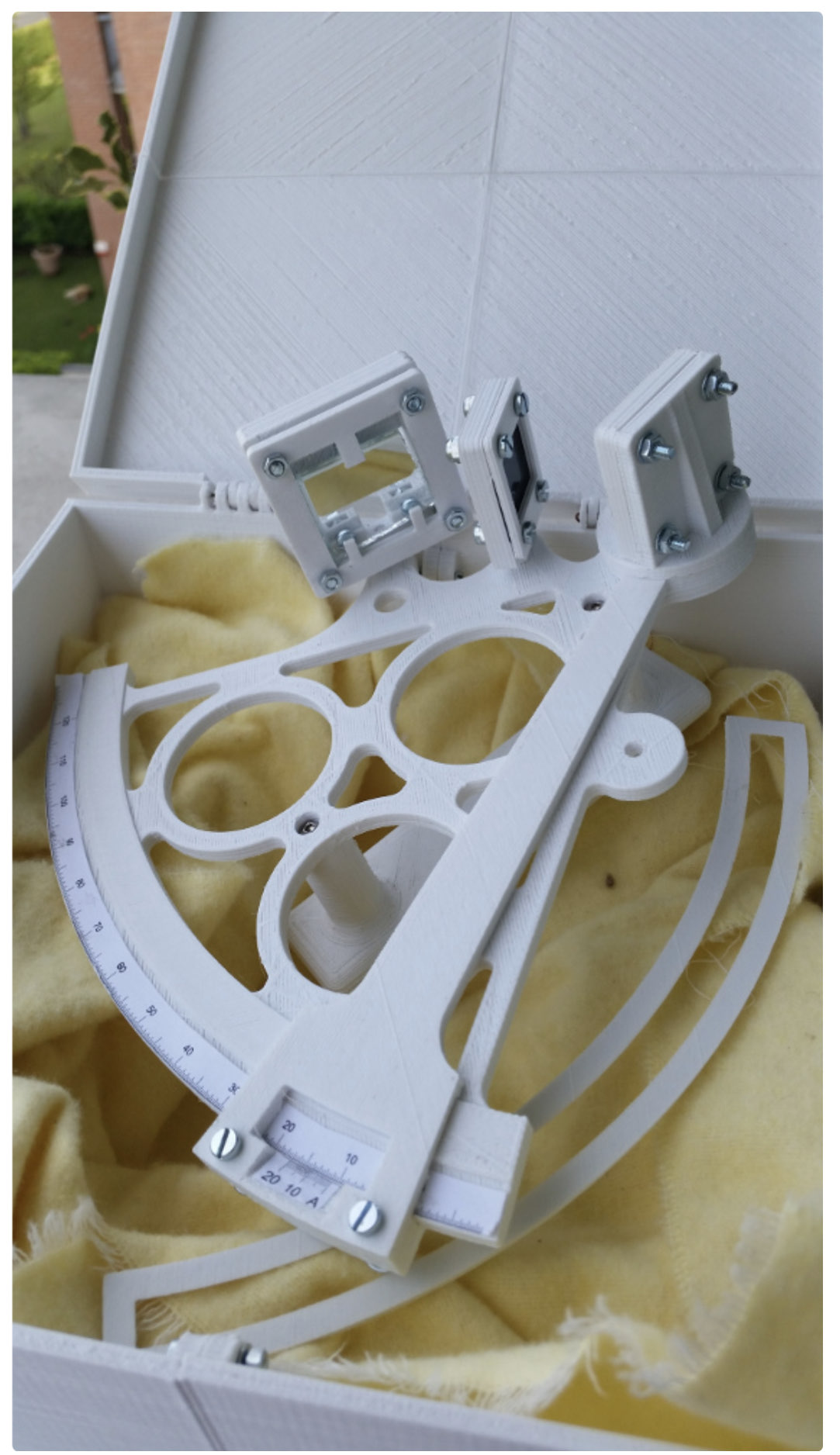 sextante projeto 3d modelos baixar crialidade nuvem maquinaria equipamento 3D print model - Mito3D