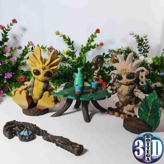 shaman seeds articulated cute creatures flexy Others 3d print model - Mito3D