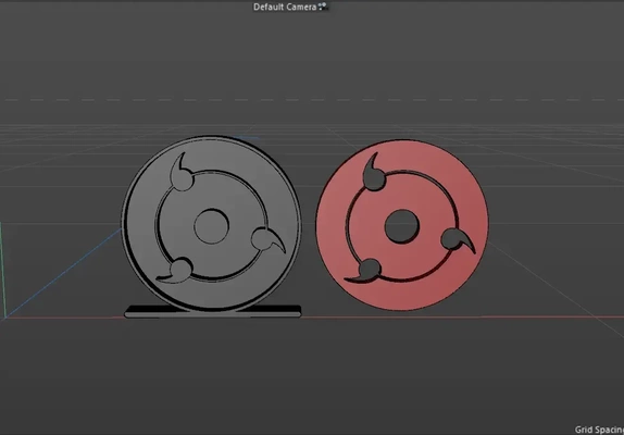 sharingan ojos naruto anime 3d modelos descargar crealidad nube 3d print model - Mito3D