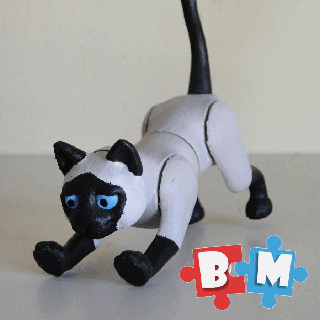 tiburón gato mezcla bestias juguetes juegos 3d print model - Mito3D