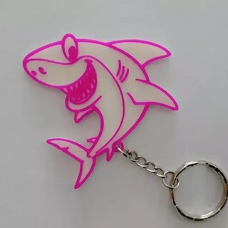 shark keychain 3d models download creality cloud Fishes 3d print model - Mito3D