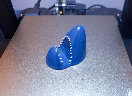 Köpekbalığı telefon ayakta durmak İşler ipad 39 ler tabletler gadget'lar elektronik 3d print model - Mito3D