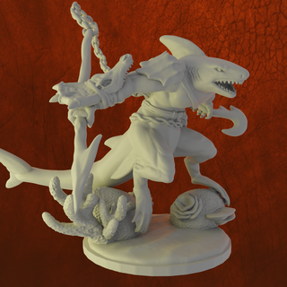 sharkman Monsters 3d print model - Mito3D