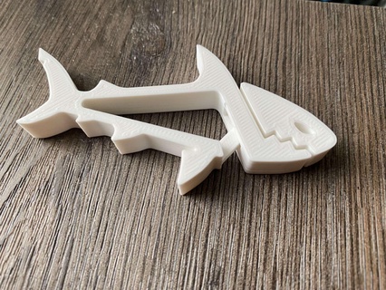 sharkz divertimento squalo clip animali 3d print model - Mito3D