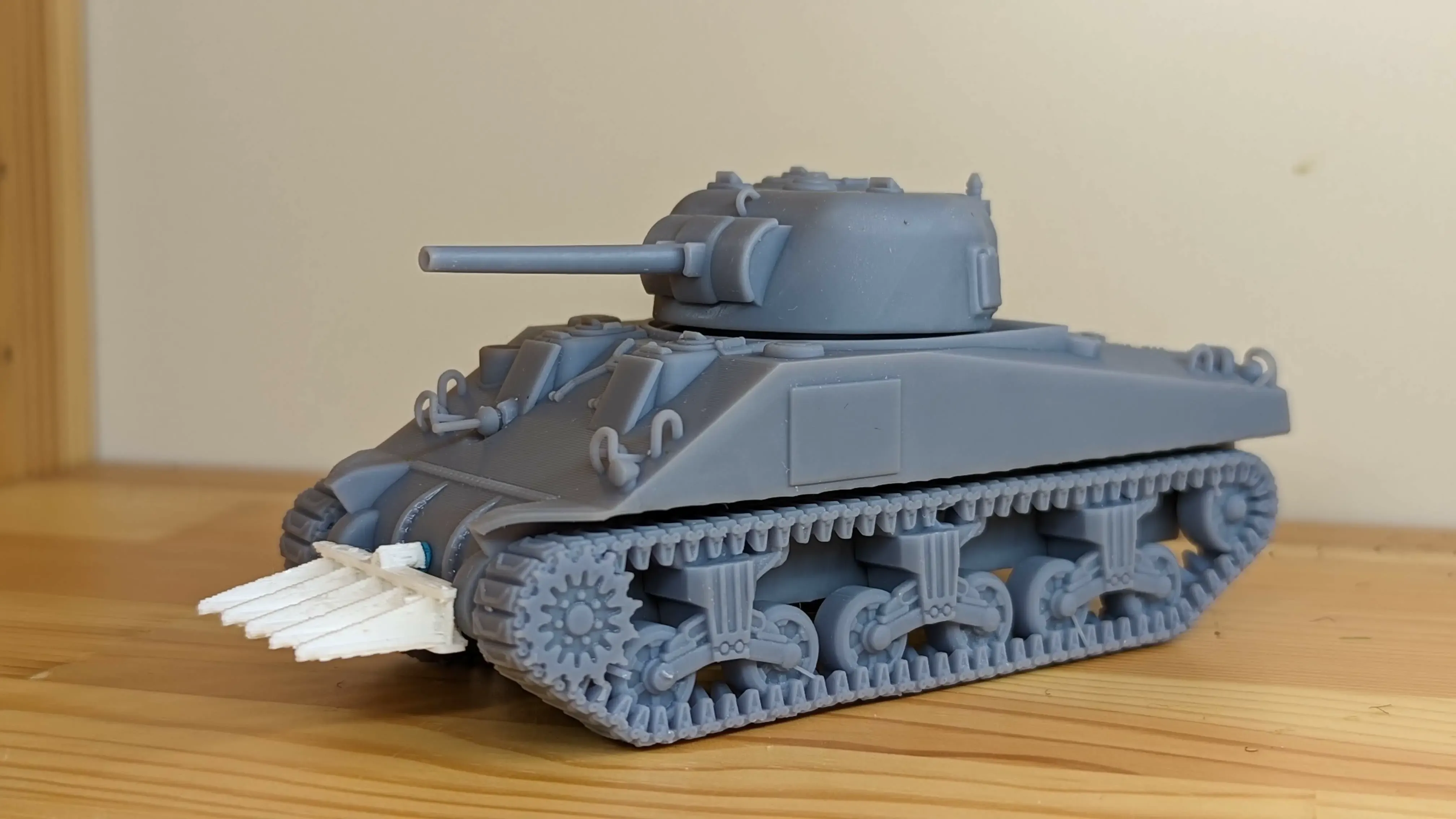 sherman rhinocéros réservoir us ww2 3d modèles télécharger créalité nuage 3D print model - Mito3D