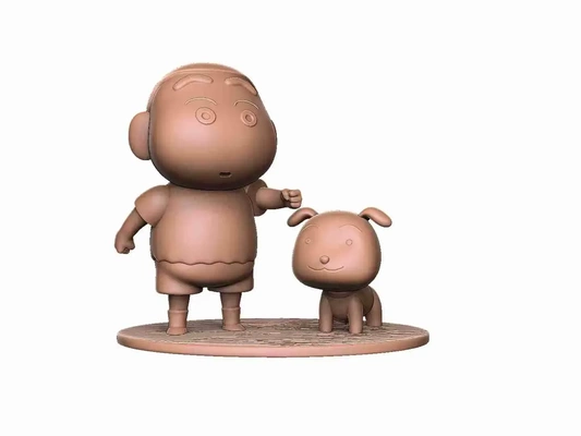 shin chan 3d impression stl modèles télécharger créalité nuage 3d print model - Mito3D