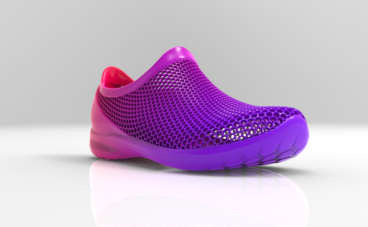 sapato lcd sla sls sapatos acessórios 3d print model - Mito3D