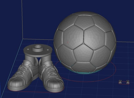 shoe light ball Gadgets & Electronics 3d print model - Mito3D