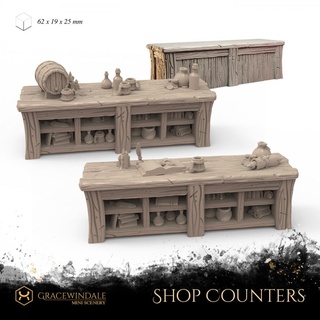 shop tavern counters Others 3d print model - Mito3D