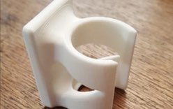 ducha cabeza soporte casa 3D print model - Mito3D