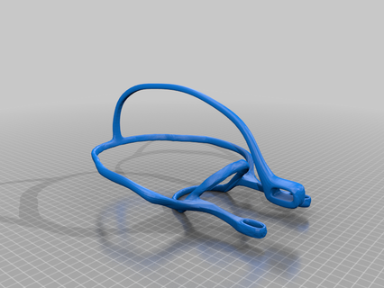 Siena cegueira segurança aro 3d print model - Mito3D