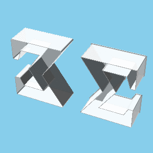 sigma symbol nestable box v1 Others 3d print model - Mito3D