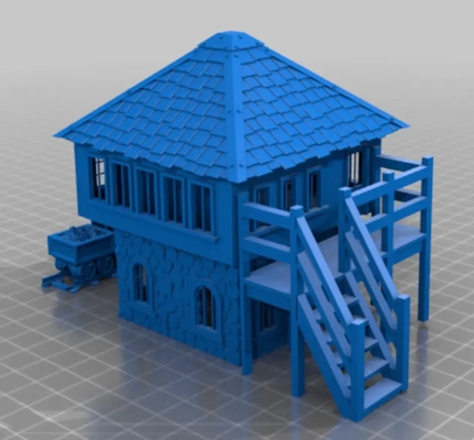 signal box top 3d modelos descargar crealidad nube 3d print model - Mito3D