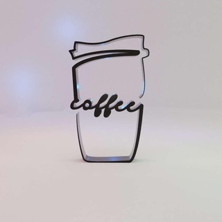 signature coffee signage Household 3d print model - Mito3D