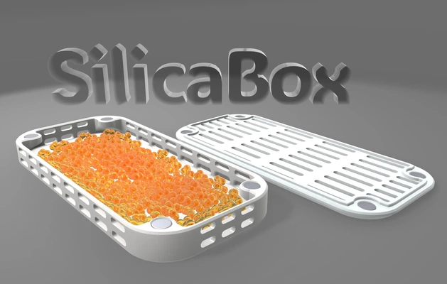 caja sílice 3d modelos descargar crealidad nube 3d print model - Mito3D