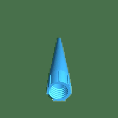 silicona boquilla 3d modelos descargar crealidad nube 3d print model - Mito3D