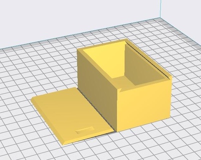 simple box 3d models download creality cloud DIY 3d print model - Mito3D