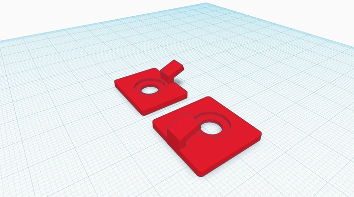 semplice ganci 3d modelli scarica creality nube 3d print model - Mito3D