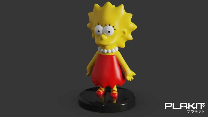 simpsons 3d modelle download realität wolke 3d print model - Mito3D