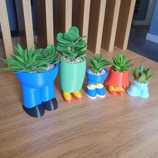 simpsons family planters vases pots bowls Characters 3d print model - Mito3D