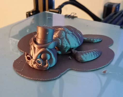 sir turtle 3d modelle download realität wolke 3d print model - Mito3D