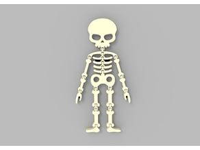 esqueleto cuerpo partes 3d print model - Mito3D