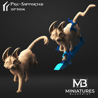 skipper foudre Ordinaire chat mammifère 3d print model - Mito3D