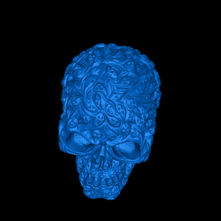 crâne monstres 3d print model - Mito3D