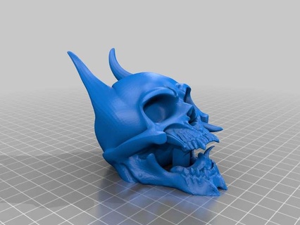 cráneo 3d print model - Mito3D