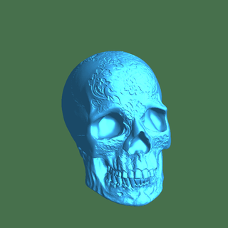 skull 3d models download creality cloud Monsters  3d print model - Mito3D