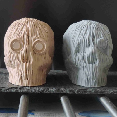 skull wood 3d models download creality cloud body parts 3d print model - Mito3D