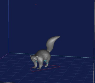 skunk Animals 3d print model - Mito3D