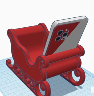 sleigh support Household 3d print model - Mito3D