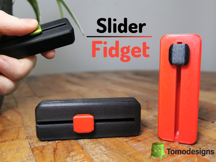 slider fidget Others 3d print model - Mito3D
