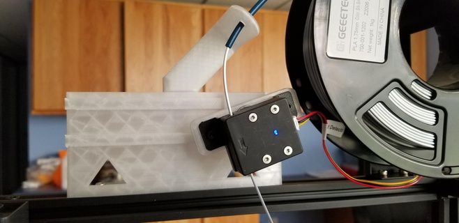 sliding filament runout sensor Tools 3d print model - Mito3D