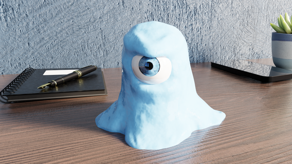 slime monster Monsters 3d print model - Mito3D