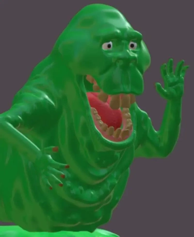 slimer geist 3d modelle download realität wolke 3d print model - Mito3D