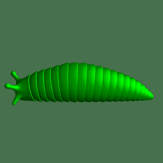 slug Reptilian 3d print model - Mito3D