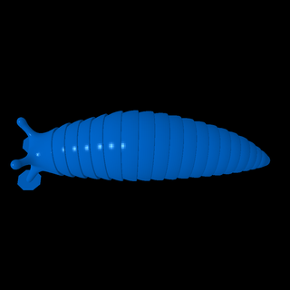 slug Animals 3d print model - Mito3D