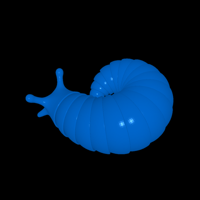 slug 3d models download creality cloud animals 3d print model - Mito3D