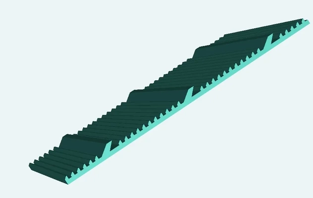 sluice mat fine 3d models download creality cloud 3d print model - Mito3D