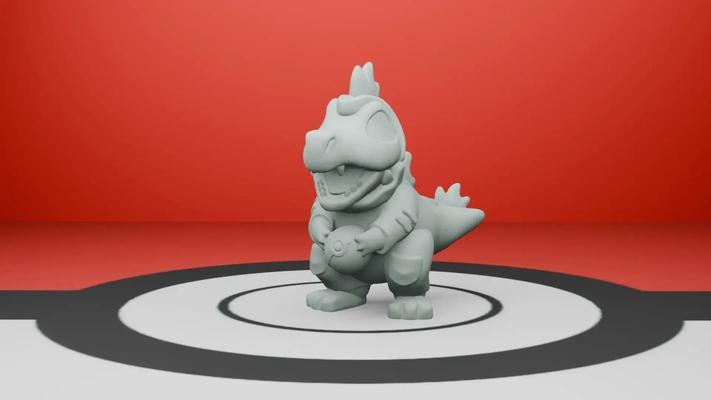 sono festa totodile 3d modelos baixar crialidade nuvem 3d print model - Mito3D