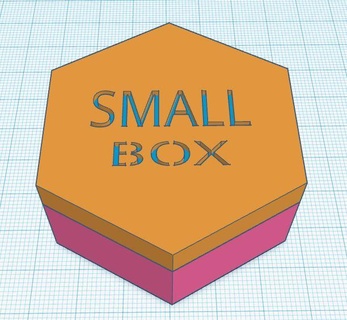 petit boîte tasses 3d print model - Mito3D