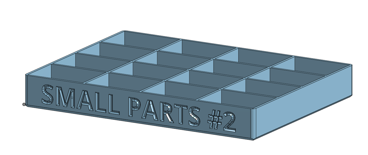 petit pièces plateau DIY 3D print model - Mito3D