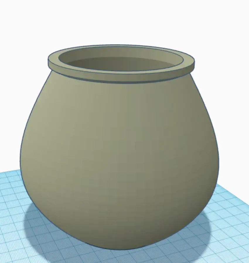 petit plante pot 3d modèles télécharger créalité nuage 3D print model - Mito3D