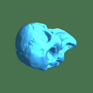 small skull Characters 3d print model - Mito3D